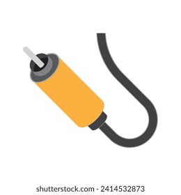 Audio jack icon,vector illustration template design