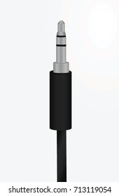 Audio jack. vector illustration