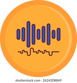 Audio Line Vektor Icon Design