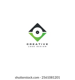 Audio logo icon flat vector design