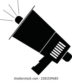 Ilustración del vector de silicona de altavoz de audio