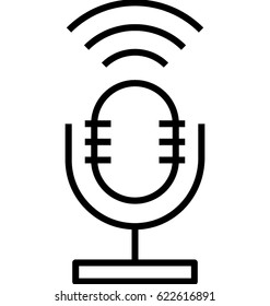 Audio Marketing Vector Icon