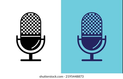 Audio, mc, music,  record, recording icon in solid styles.