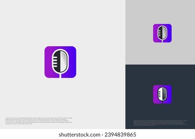 Audio microphone podcast icon illustration flat style isolated, application, studio, radio, broadcasting, user interface, concept logo
 - Shutterstock ID 2394839865