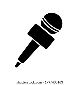 Audio-Mikrofon-Vektorsymbol und Symbole