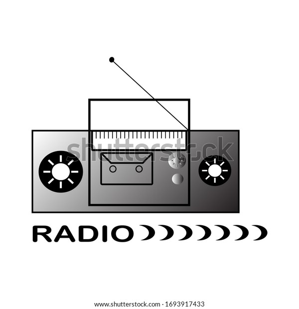 Audio\
Mini-System, Radio, Player, logo\
vector