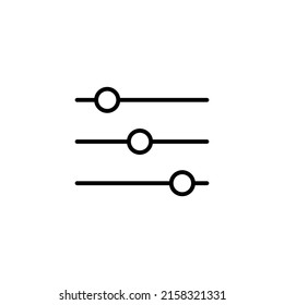 Icono del mezclador de audio para aplicaciones y sitios web