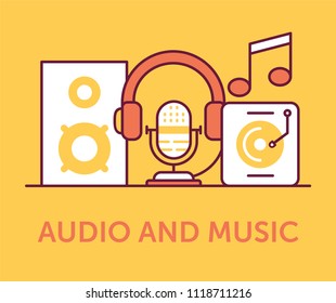 Audio And Music Icons