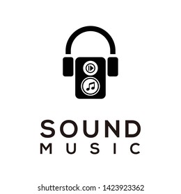 audio Music / sound  icon or logo design inspiration - Vector