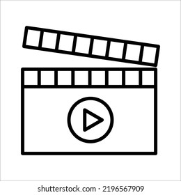 audio play icon on white background