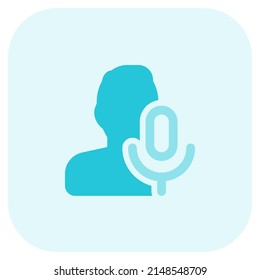 audio played by single user on a chat messenger