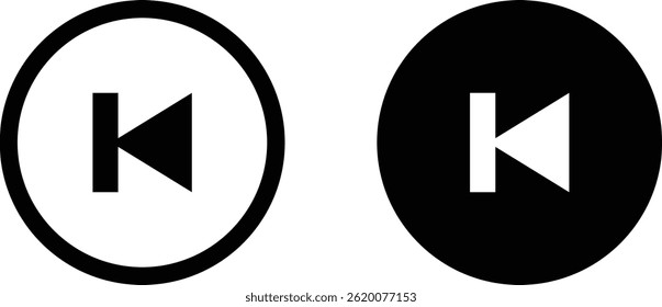 audio player control button symbol