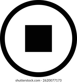 audio player control button symbol