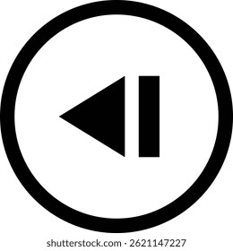 audio player control button symbol