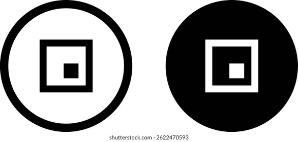 Símbolo del Botón de control del reproductor de audio	
