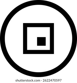 audio player control button symbol	
