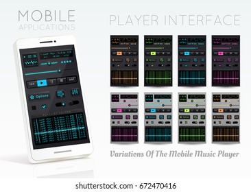 Audio player template.