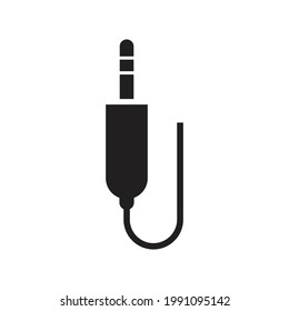 Audio plug icon design vector illustration