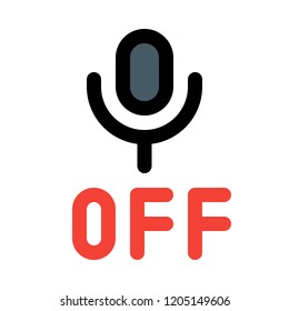 Audio record off