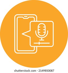 Audio Recorder vector icon. Can be used for printing, mobile and web applications.