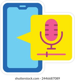 Audio Recorder vector icon. Can be used for printing, mobile and web applications.