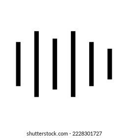 Audio Recording Icon Vector Symbol Design Illustration