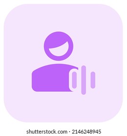 audio shared by single user for the work purpose