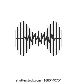 audio signal icon vector design ilustration