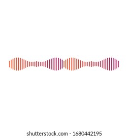 audio signal icon vector design ilustration