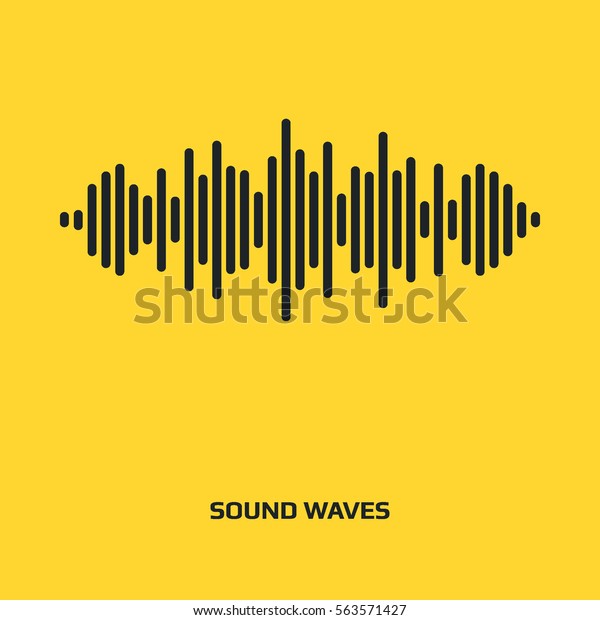 オーディオ信号のベクター画像アイコン サウンドアイコン 音楽記号 等化器 周波数グラフィックアイコン ミニマリズム的なイラスト 音波のロゴデザイン 音楽パルス信号 のベクター画像素材 ロイヤリティフリー