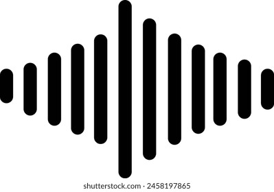audio sound icon design eps 10