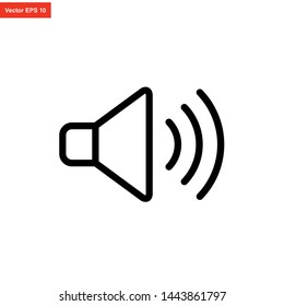 audio sound icon vector design