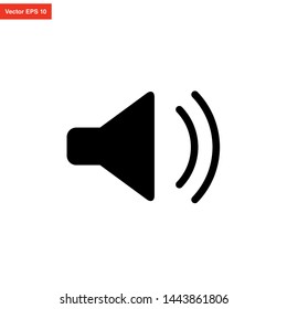 audio sound icon vector design