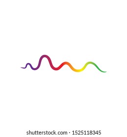 audio sound wave logo design illustrator 