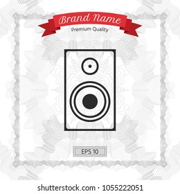 Audio speaker icon