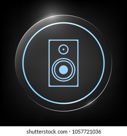 Audio speaker icon