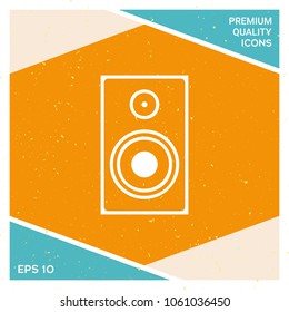 Audio speaker icon