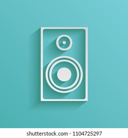 Audio speaker icon