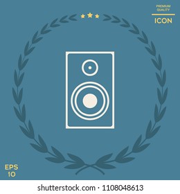 Audio speaker icon
