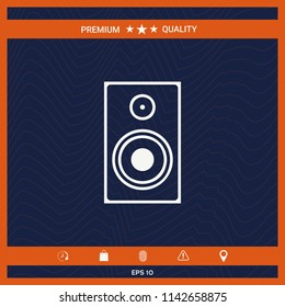 Audio speaker icon