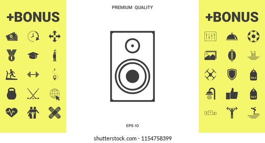 Audio speaker icon