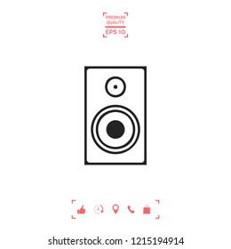 Audio speaker icon