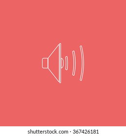Audio speaker icon.