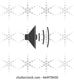 Audio speaker icon.