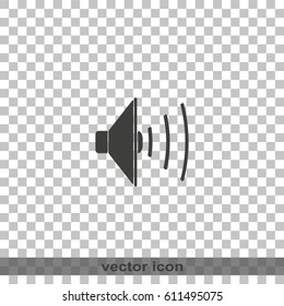Audio speaker icon.