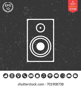 Audio speaker icon