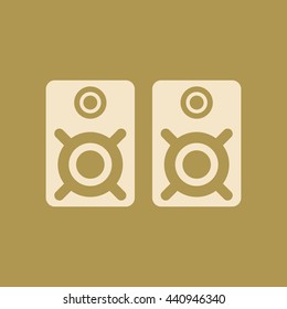 Audio Speaker Icon. Eps-10.