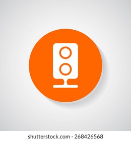 Audio speaker icon - Vector