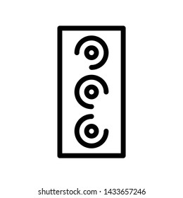 audio speaker multimedia logo or icon illustration. perfect use for website, app, design, pattern, etc.