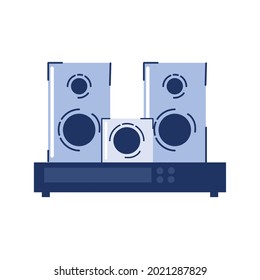 audio speaker system appliance isolated